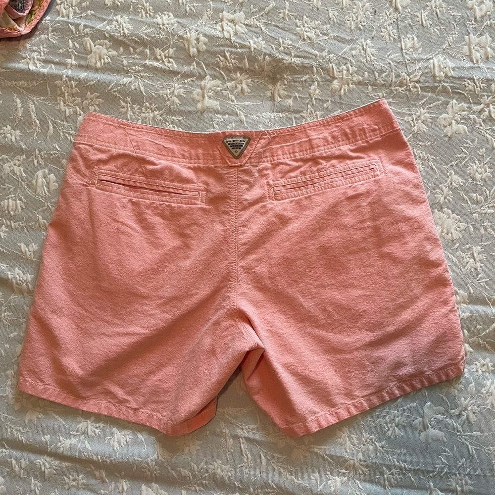 Columbia Pink Women's shorts spring summer casual size 14 - Picture 6 of 6